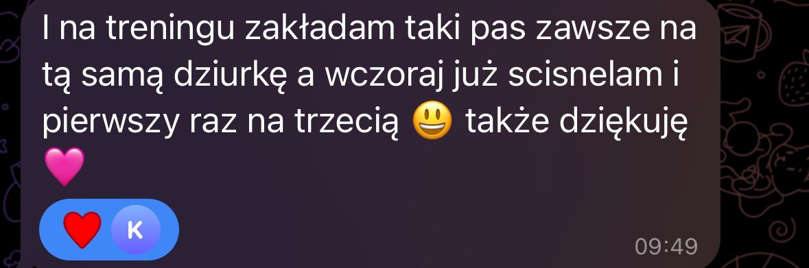 Opinia klientki o współpracy 26