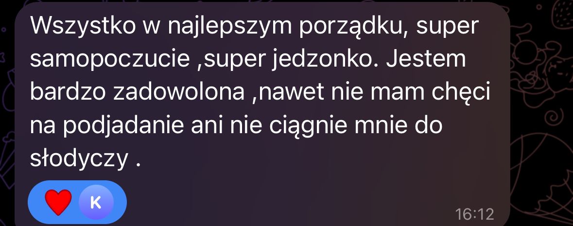 Opinia klientki o współpracy 32