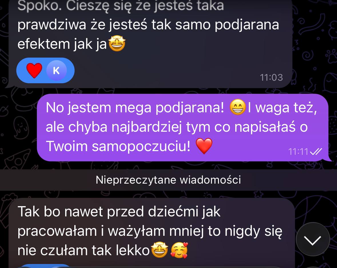 Opinia klientki o współpracy 21